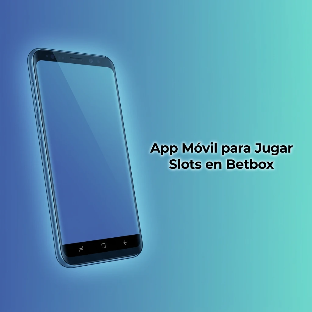 Betbox mobile app interface showing slot games lobby with touch-friendly navigation on a smartphone screen