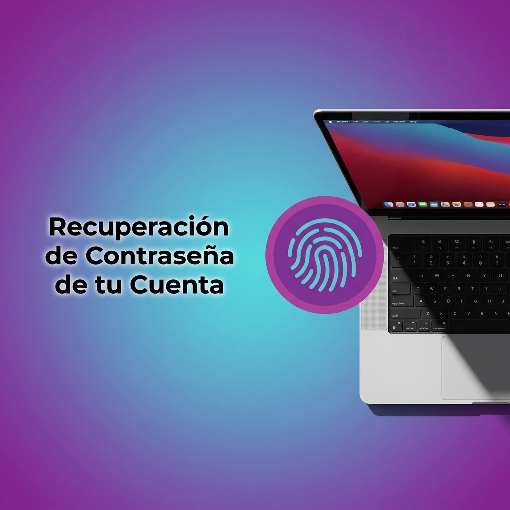 Password recovery steps on a screen showing email input, reset link, and new password creation fields.