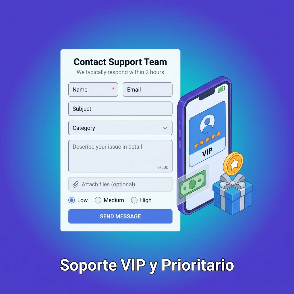 VIP support service at Betbox with dedicated account manager, priority chat, and fast response times for high-level players