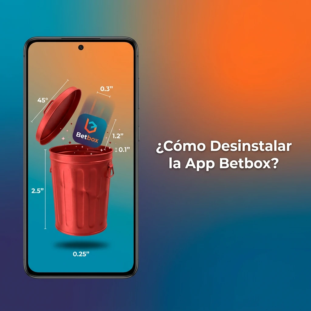 Person uninstalling Betbox PWA app on smartphone, removing icon from home screen on Android or iPhone