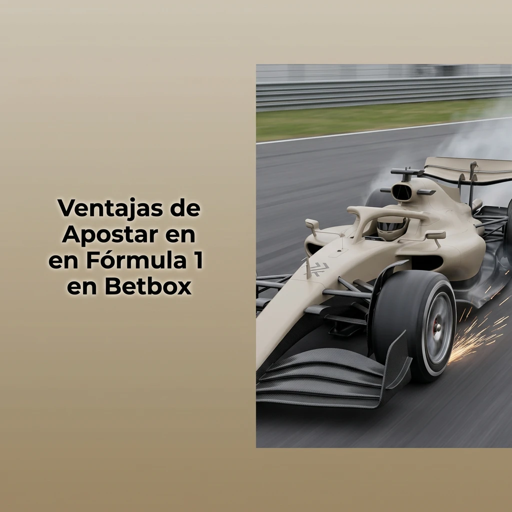 Formula 1 betting advantages on Betbox: live odds, varied markets, legal platform, multi-device access, full F1 calendar coverage.